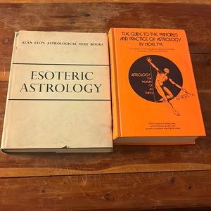 VINTAGE ASTROLOGY TEXT BOOKS